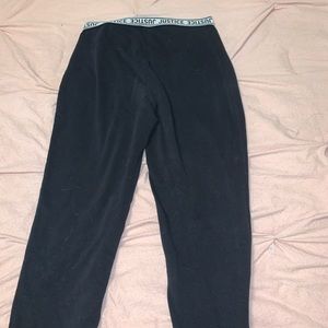 Kids Justice Black Sweatpants